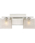Westcap Medium 2-light Bath Light Brushed Nickel