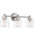 Henning 3-Light Vanity Polished Nickel