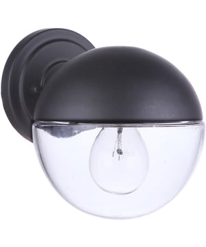 Evie 1-Light Outdoor Wall Light Midnight