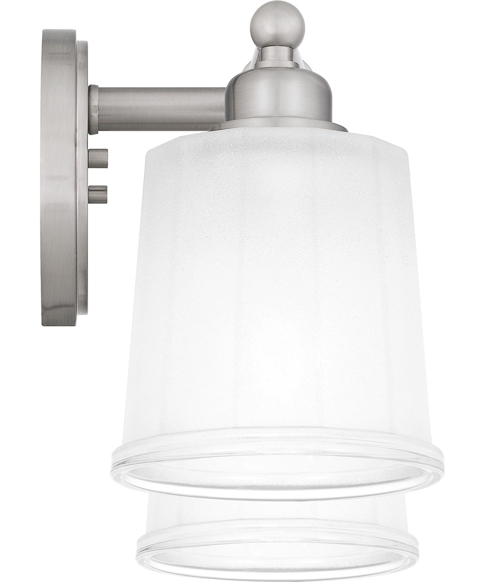 Cecilia Medium 2-light Bath Light Brushed Nickel