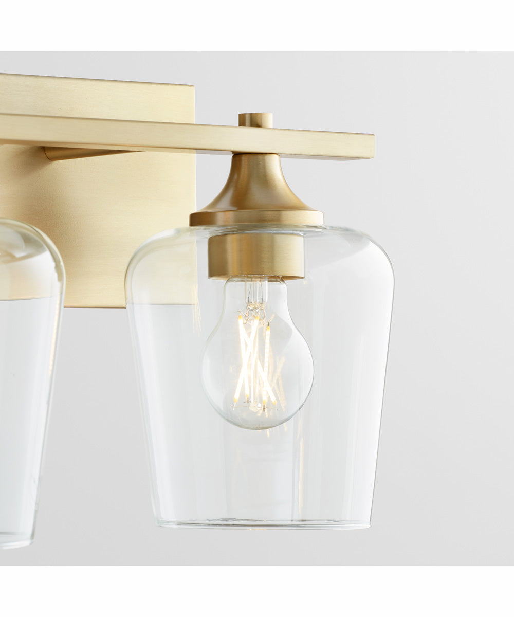 Veno 2-light Bath Vanity Light Aged Brass