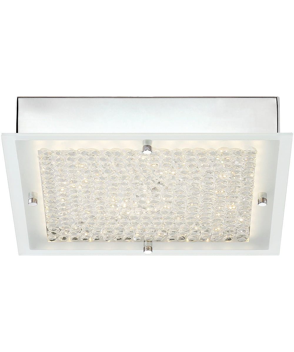 Blaze Small Flush Mount Polished Chrome