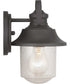 Weldon 1-Light Small Wall Lantern Architectural Bronze