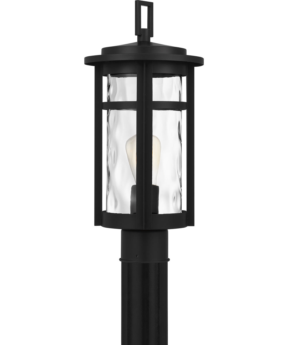 Uma Large 1-light Outdoor Post Light Matte Black