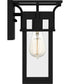 Markley Small 1-light Outdoor Wall Light Earth Black