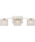 Westcap Large 3-light Bath Light Brushed Nickel