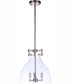 Chardonnay 3-Light Pendant Brushed Polished Nickel