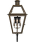Rue De Royal Extra Large 4-light Outdoor Wall Light Industrial Bronze