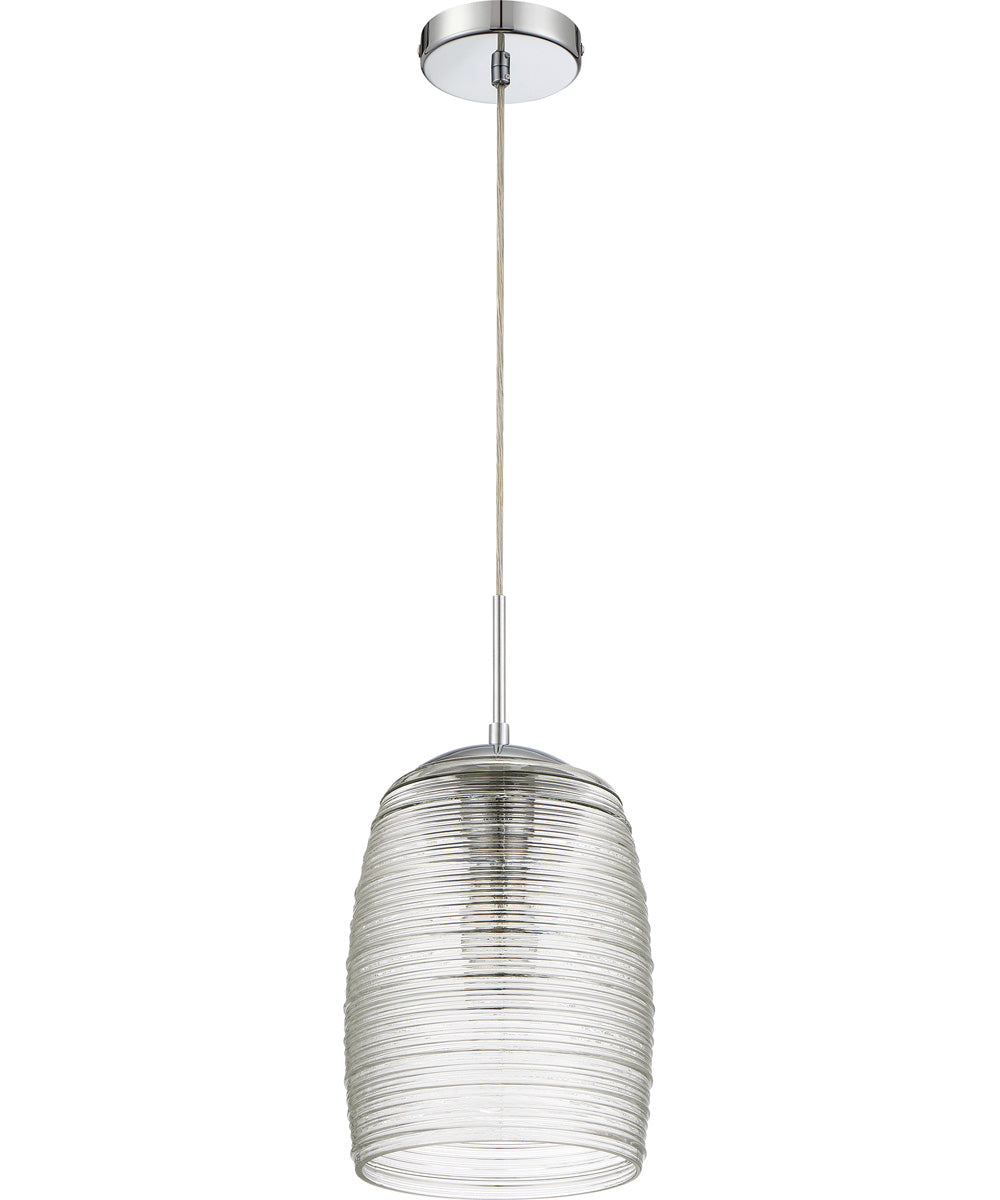 Rebound Small 1-light Mini Pendant Polished Chrome