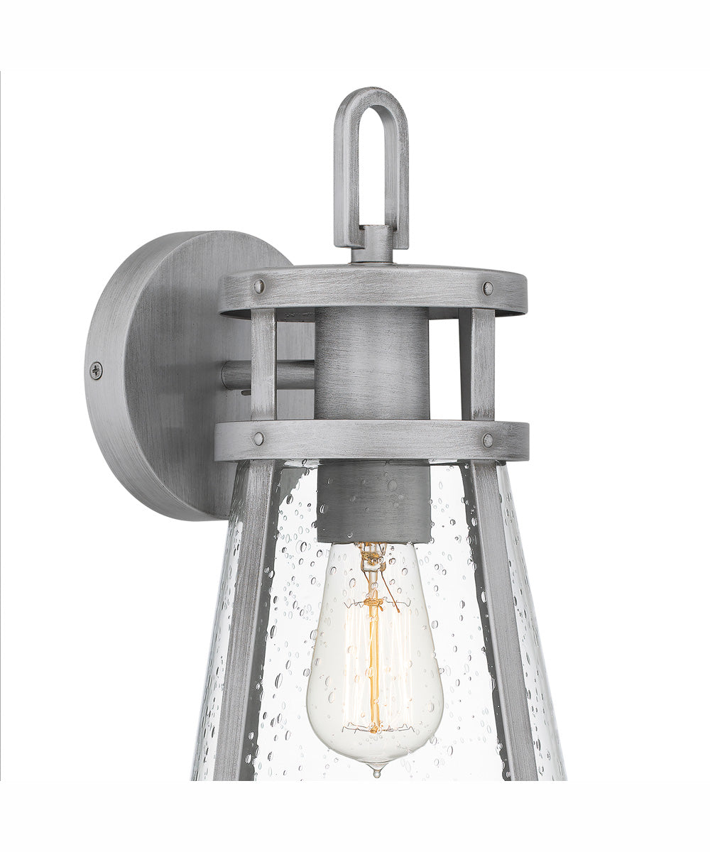 Barber Medium 1-light Outdoor Wall Light Coastal Armour Aluminum Antique Brushed Aluminum