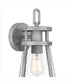 Barber Medium 1-light Outdoor Wall Light Coastal Armour Aluminum Antique Brushed Aluminum