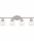 Caverly Extra Large 4-light Bath Light Brushed Nickel