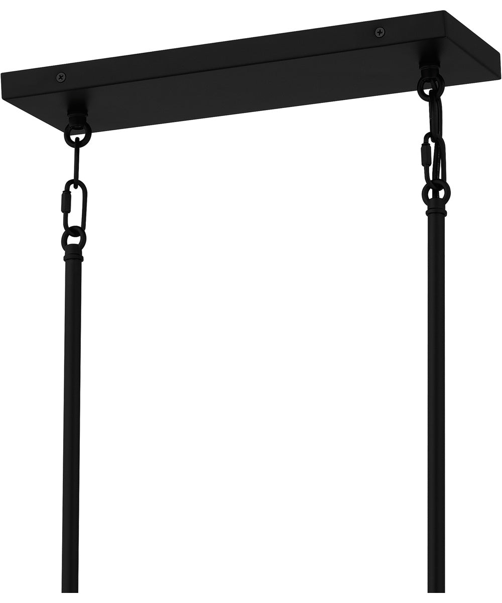 Malamute Medium 6-light Island Light Matte Black
