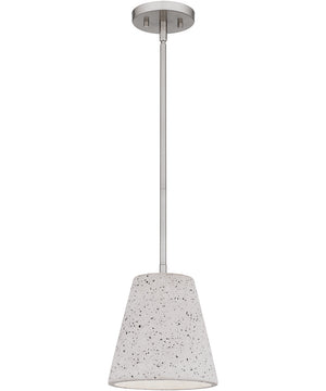 Hazel Small 1-light Mini Pendant Brushed Nickel
