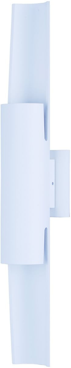 24"H Alumilux LED Outdoor Wall Sconce White