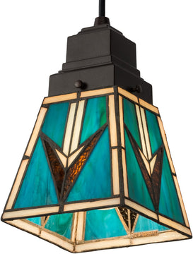 7"W Valencia Mission Mini Pendant