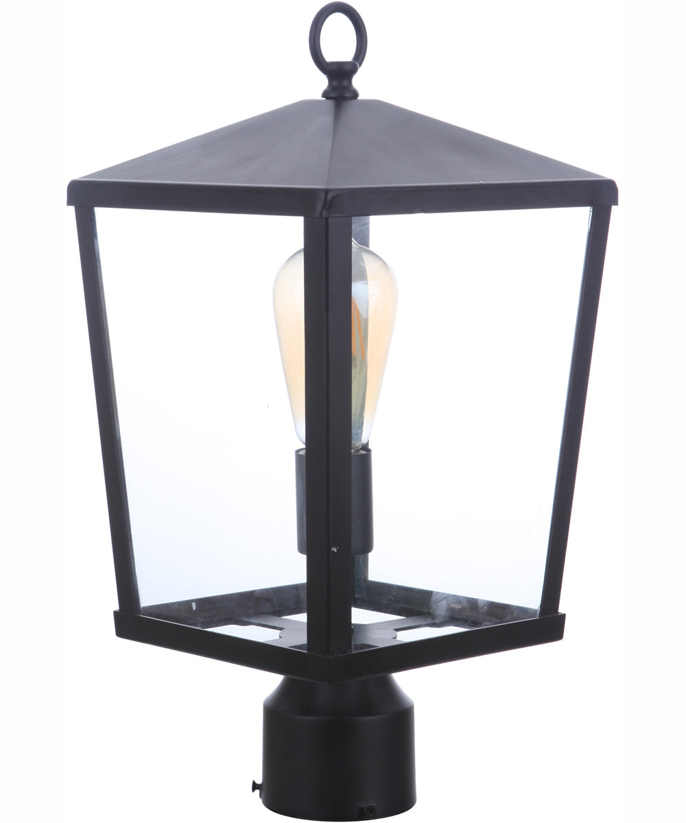 Olsen 1-Light Outdoor Post Mount Midnight