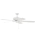 Pro Plus 52" Fan Ceiling Fan (Blades Included) White