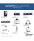 Goodwin 4-Light Modern Farmhouse Hall & Foyer Light Matte Black