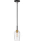 Sagamore Small 1-light Mini Pendant Earth Black
