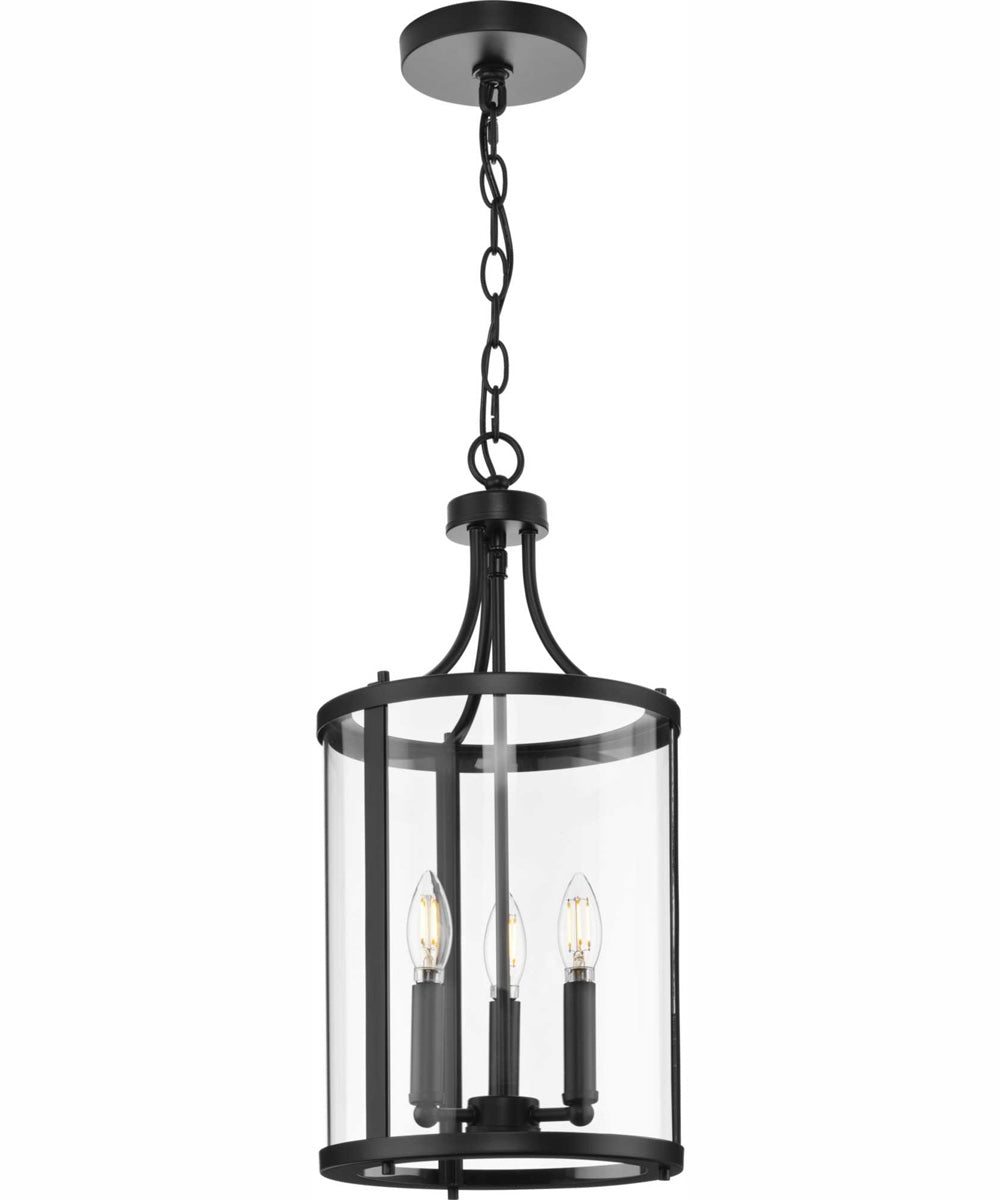 Gilliam 3-Light New Traditional Hall & Foyer Matte Black