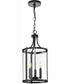 Gilliam 3-Light New Traditional Hall & Foyer Matte Black