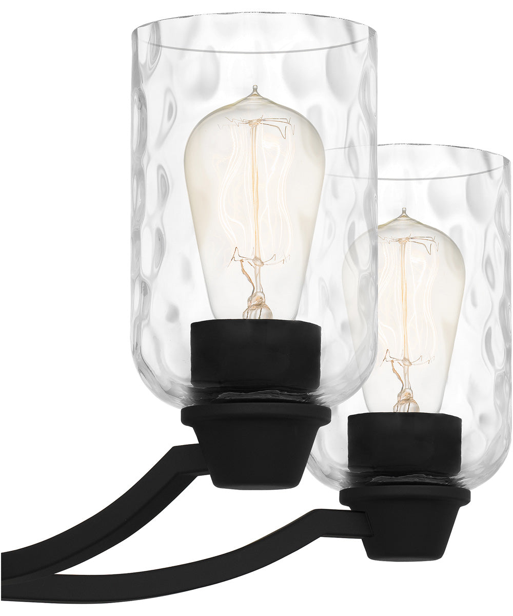 Acacia 5-light Chandelier Matte Black