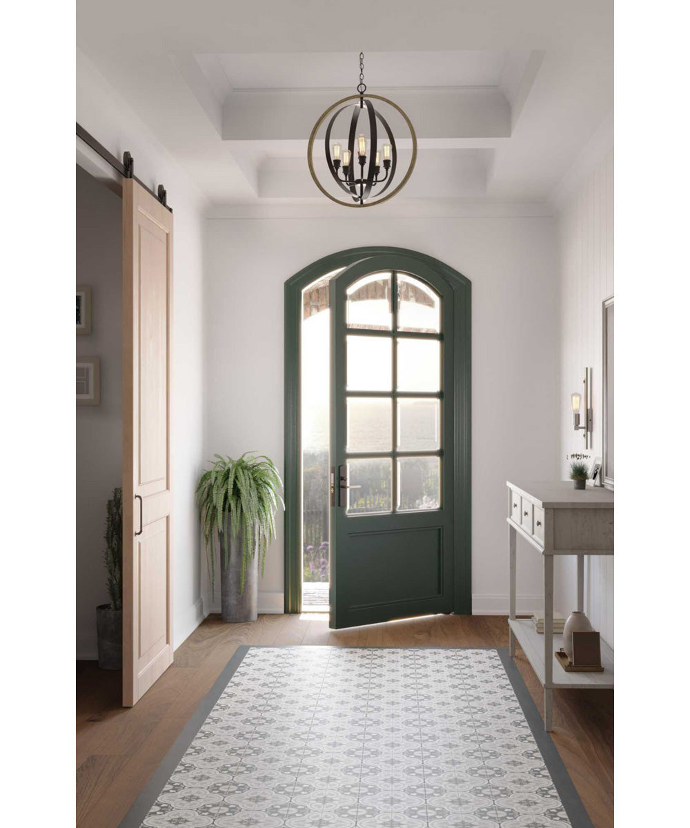 Conestee 6-Light Farmhouse Pendant Light Graphite