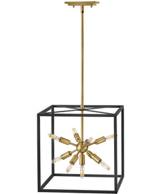 Aros 9-Light Small Pendant in Black*