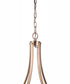 Elliot 5-Light Chandelier Satin Brass