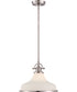 Grant 1-light Pendant Brushed Nickel