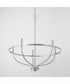 Greyson 5-Light Chandelier Brushed Nickel