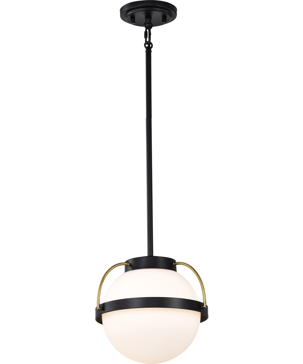 Lakeshore 1-Light Pendant Matte Black
