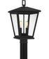 Joffrey Large 2-light Outdoor Post Light Matte Black