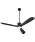 58" Portland Patio Ceiling Fan Matte Black
