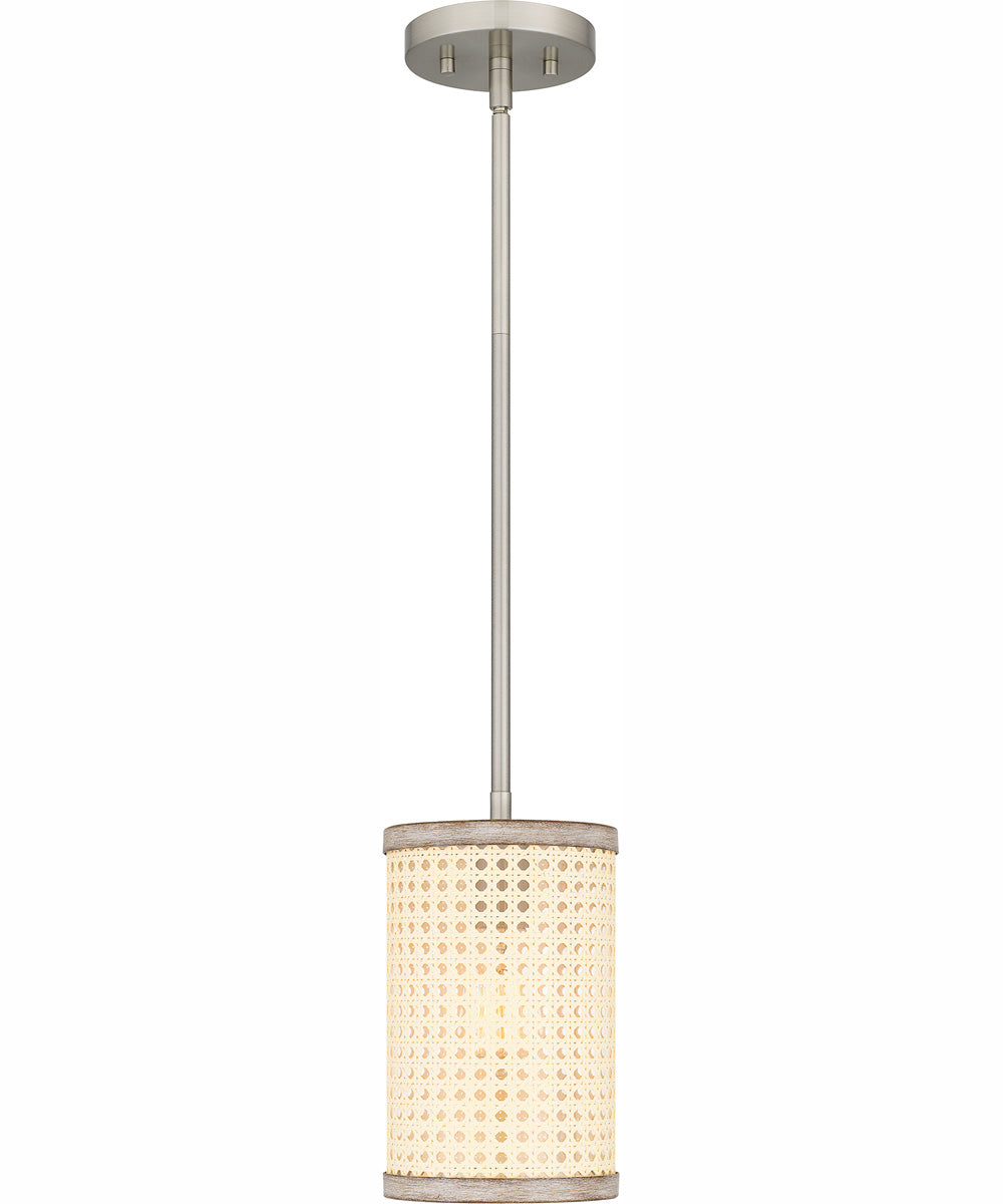 Syrah Small 1-light Mini Pendant Brushed Nickel