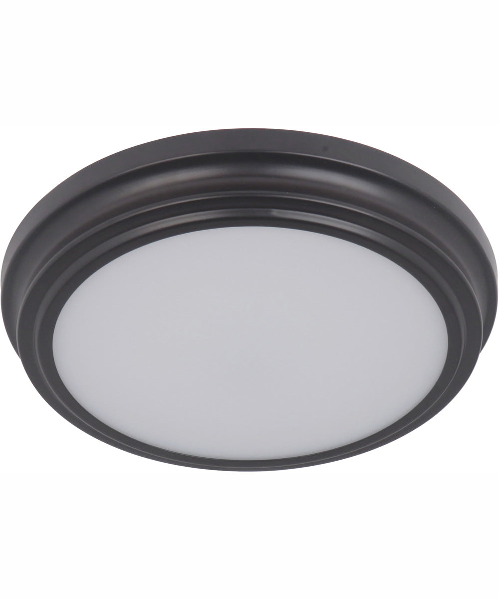 X66 1-Light LED Flushmount Oiled Bronze