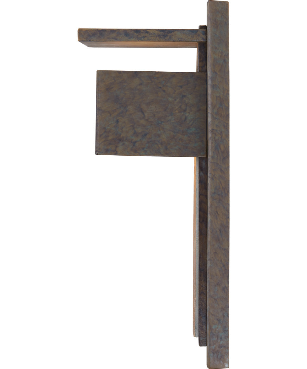Zephyr Small 1-light Outdoor Wall Light Muted Bronze