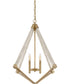 Viewpoint 4-light Pendant Weathered Brass