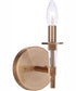 Tarryn 1-Light Wall Sconce Satin Brass