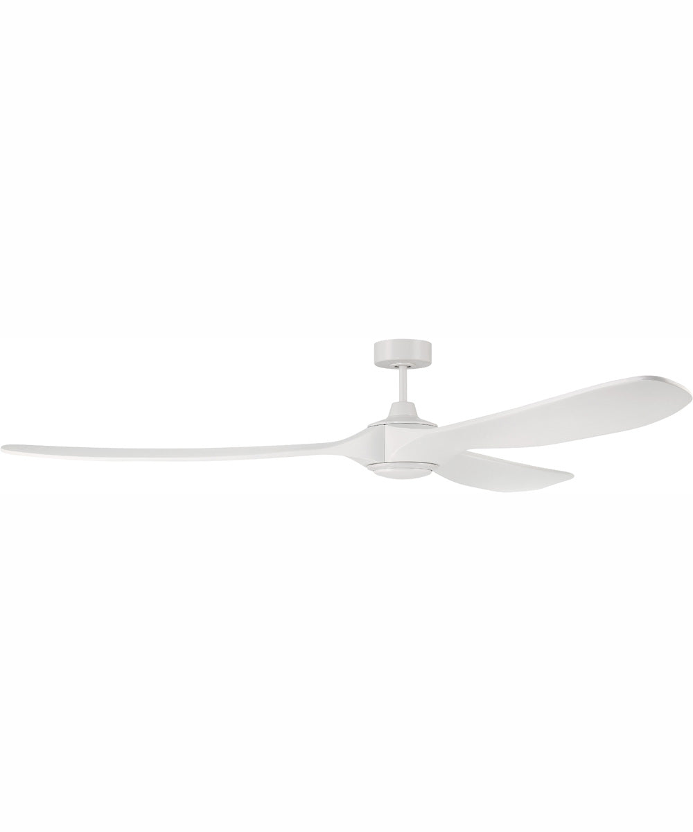 84" Envy 1-Light Indoor/Outdoor Ceiling Fan White