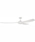84" Envy 1-Light Indoor/Outdoor Ceiling Fan White