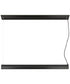 42"W Task 1-Light Island Linear Pendant Black