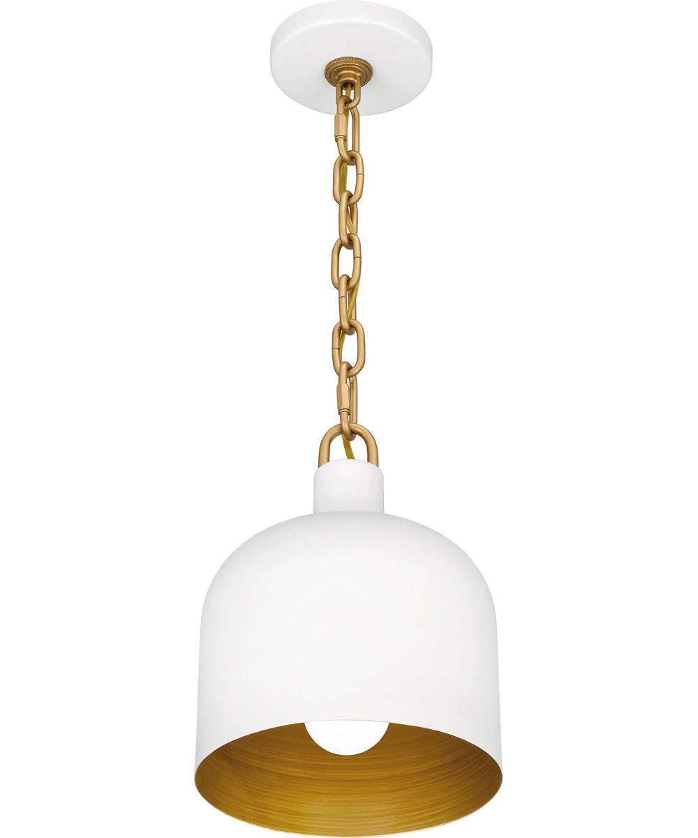 Quoizel Piccolo Pendant Small 1-light Mini Pendant Matte White