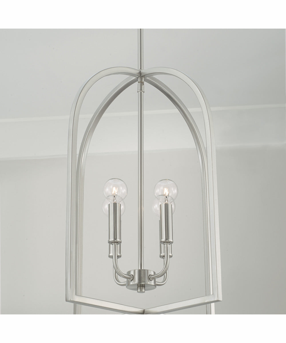 Lawson 4-Light Foyer Brushed Nickel