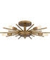 Quoizel Semi-Flush Mount Extra Large 5-light Semi Flush Mount Weathered Brass