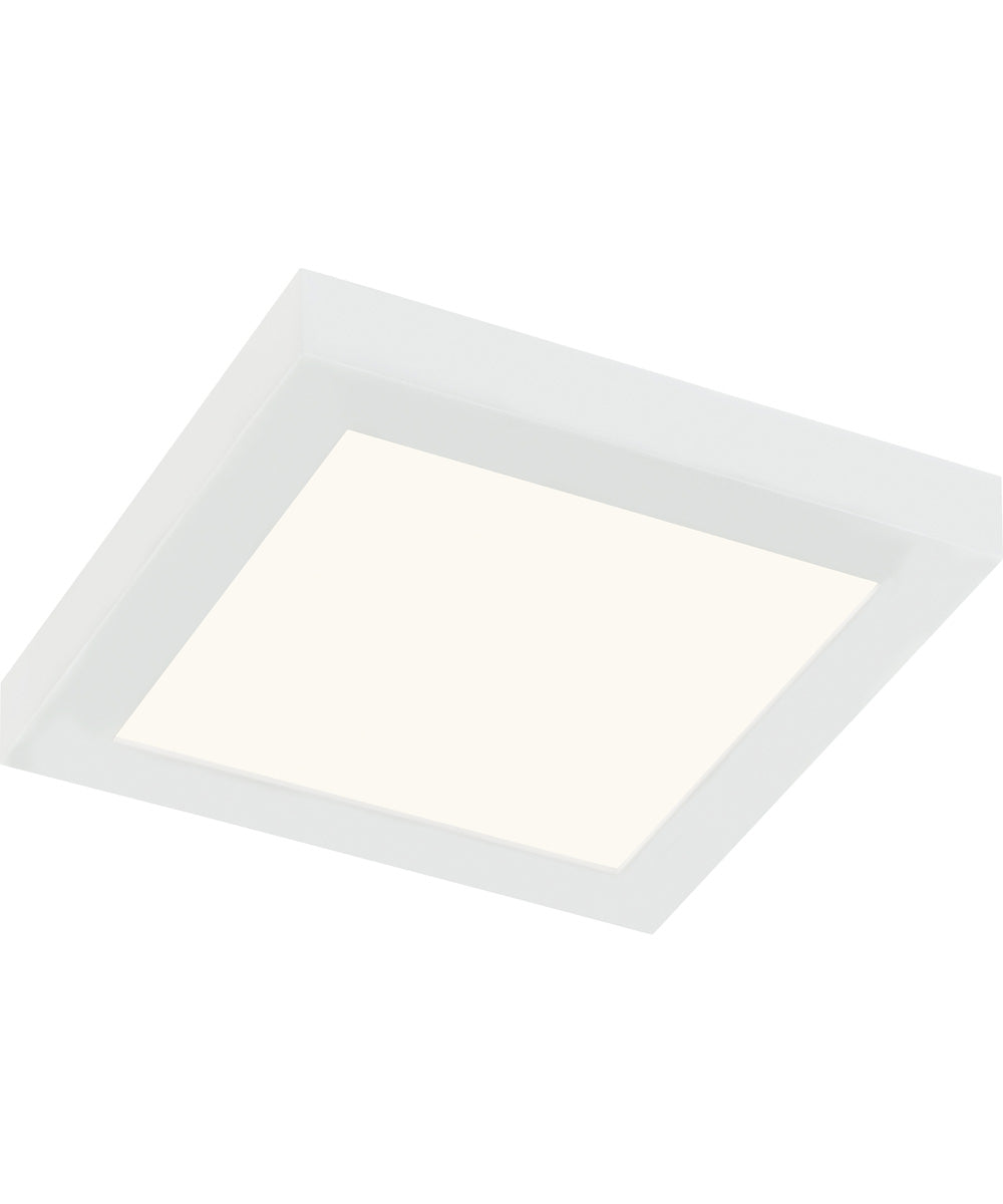 Outskirts  Flush Mount White Lustre
