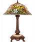 23" High Tiffany Rosebush Table Lamp