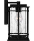 McAlister Medium 1-light Outdoor Wall Light  Coastal Armour Aluminum Earth Black