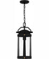 Clifton Large 1-light Outdoor Pendant Light  Coastal Armour Aluminum Earth Black